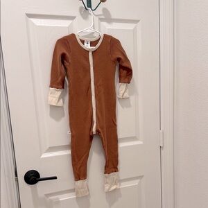 O’lou organic waffle romper 1-3years